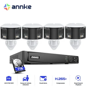 180°Panoramic Security Camera System